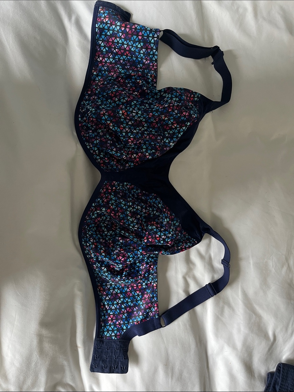 Elomi Navy Full-Coverage Support Bra